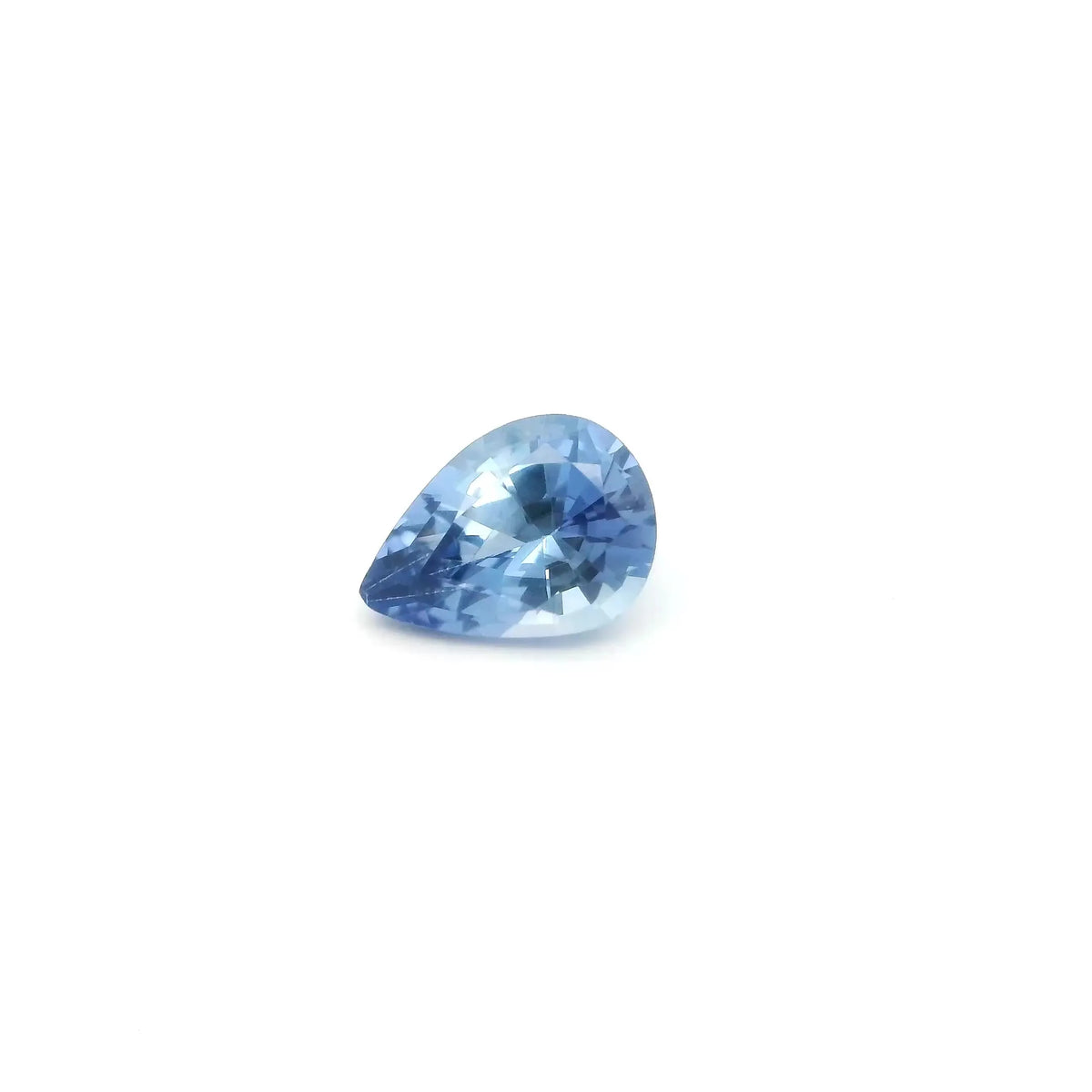 0.93ct Pear Natural Sapphire (Colour Blue, Clarity Eye Clean, Cut Faceted)