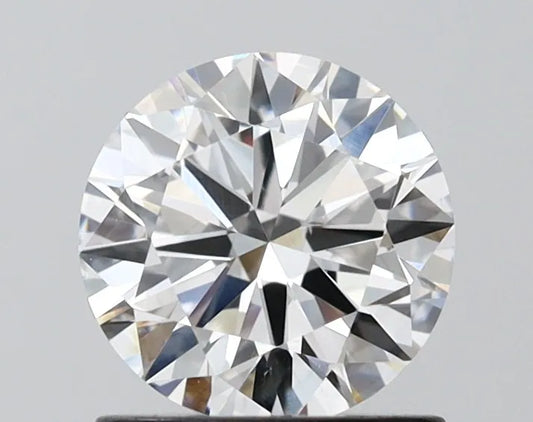 0.93ct Round Lab Grown Diamond (Colour D, Clarity VS1, Cut EX, IGI Certified)