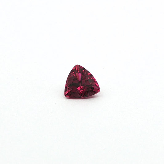 0.93ct Trilliant Natural Tourmaline (Colour Red, Clarity Eye Clean, Cut Faceted)