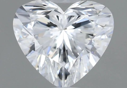 0.95ct Heart Lab Grown Diamond (Colour D, Clarity VVS1, IGI Certified)