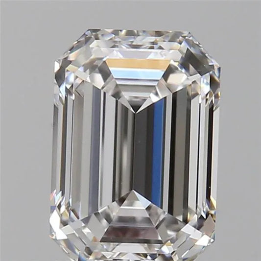0.96ct Emerald Natural Diamond (Colour E, Clarity IF, GIA Certified)