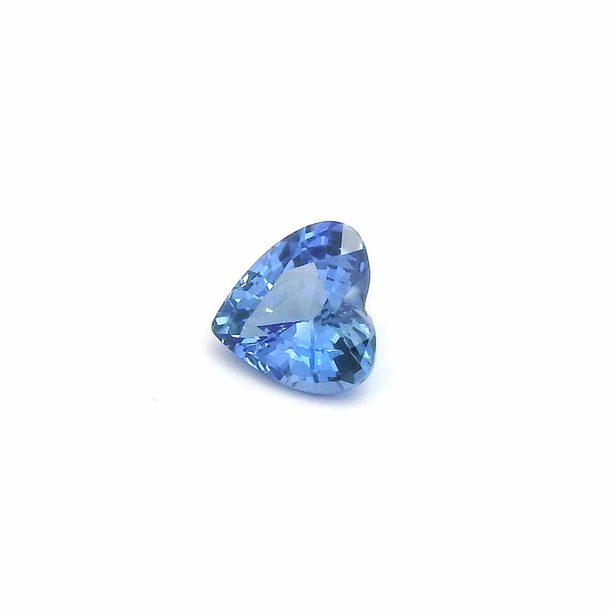 0.96ct Heart Natural Sapphire (Colour Blue, Clarity Eye Clean, Cut Faceted)