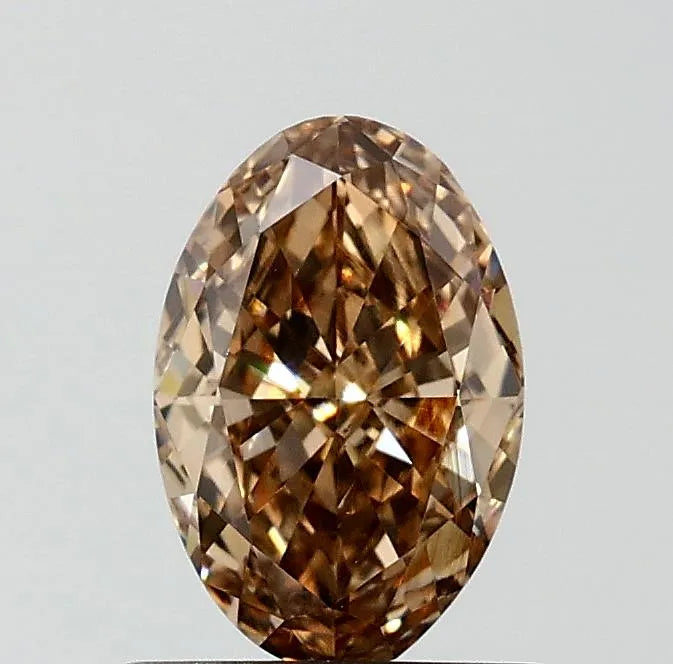 0.96ct Oval Natural Diamond (Clarity VS2, GIA Certified)