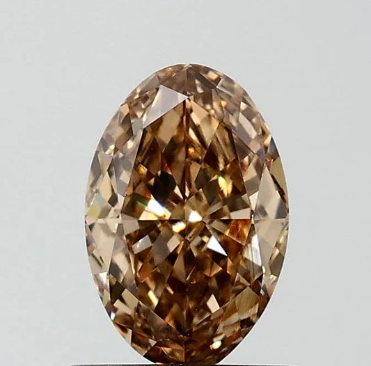 0.96ct Oval Natural Diamond (Clarity VS2, GIA Certified)