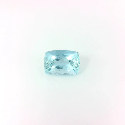0.97ct Cushion Natural Aquamarine (Colour Blue, Clarity Eye Clean, Cut Faceted)