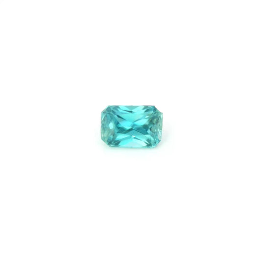 0.97ct Octagonal Natural Zircon (Colour Blue, Clarity Eye Clean, Cut Faceted)