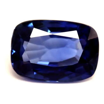0.99ct Cushion Natural Sapphire (Colour Blue, Clarity Slightly Included, Cut Faceted)