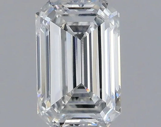 0.99ct Emerald Lab Grown Diamond (Colour G, Clarity VVS2, IGI Certified)