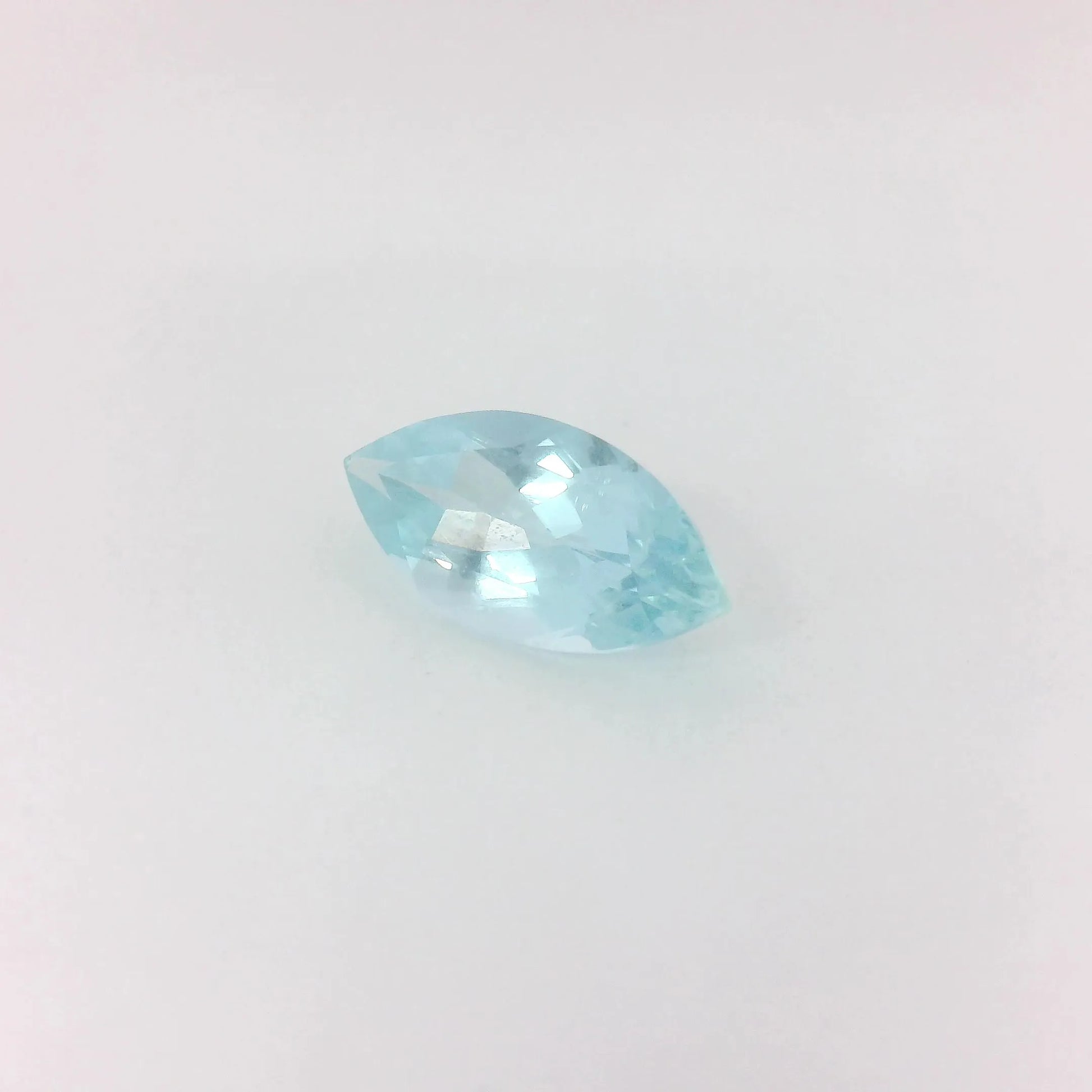 0.99ct Marquise Natural Aquamarine (Colour Blue, Clarity Eye Clean, Cut Faceted)