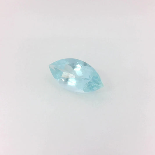 0.99ct Marquise Natural Aquamarine (Colour Blue, Clarity Eye Clean, Cut Faceted)