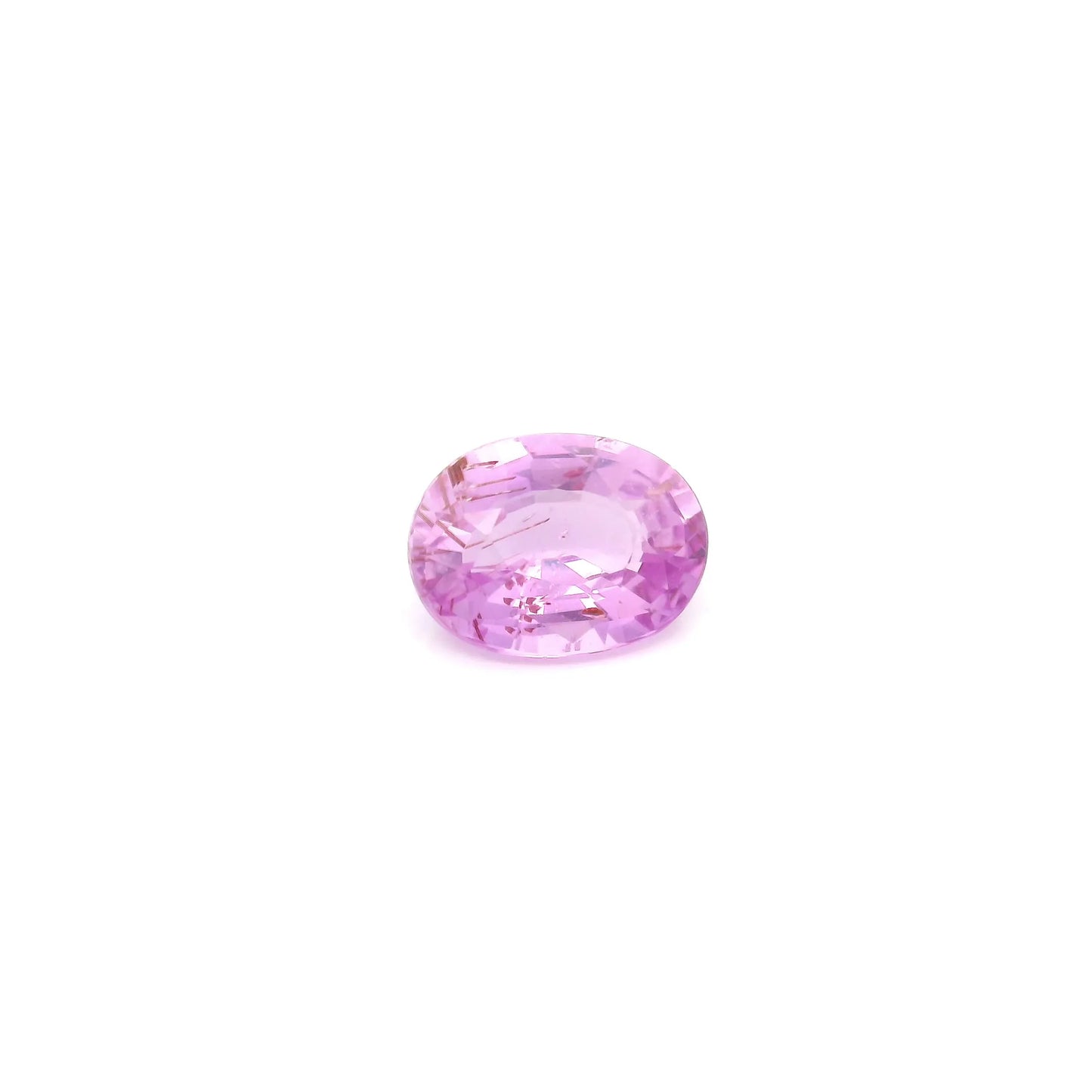0.99ct Oval Natural Sapphire (Colour Pink, Clarity Slightly Included, Cut Faceted)