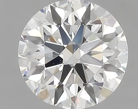 0.90ct Round Natural Diamond (Colour F, Clarity VS2, Cut EX, GIA Certified)