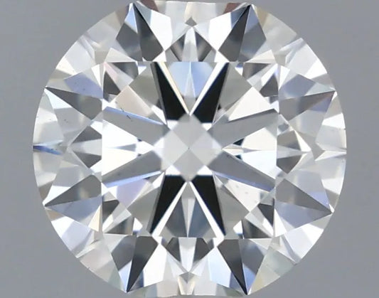 0.70ct Round Natural Diamond (Colour H, Clarity VS2, Cut EX, IGI Certified)