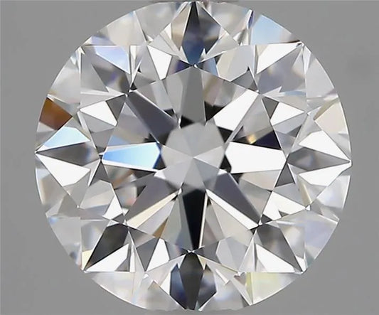 2.80ct Round Natural Diamond (Colour D, Clarity FL, Cut EX, GIA Certified)