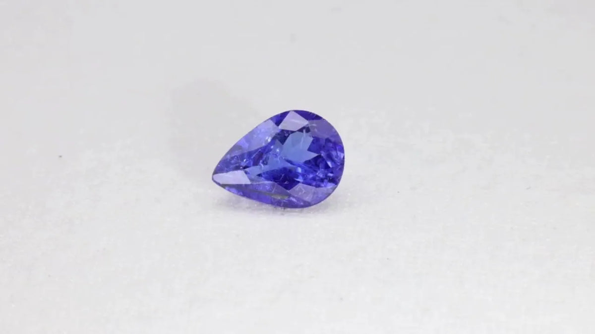 2.27ct Pear Natural Tanzanite (Colour Blue, Clarity Slightly Included, Cut Faceted)