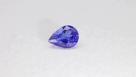 2.27ct Pear Natural Tanzanite (Colour Blue, Clarity Slightly Included, Cut Faceted)