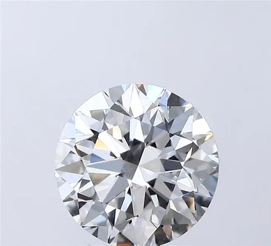 2.01ct Round Lab Grown Diamond (Colour D, Clarity VVS2, Cut EX, IGI Certified)