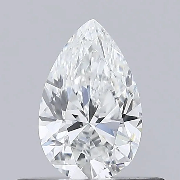 0.40ct Pear Natural Diamond (Colour E, Clarity VVS1, GIA Certified)