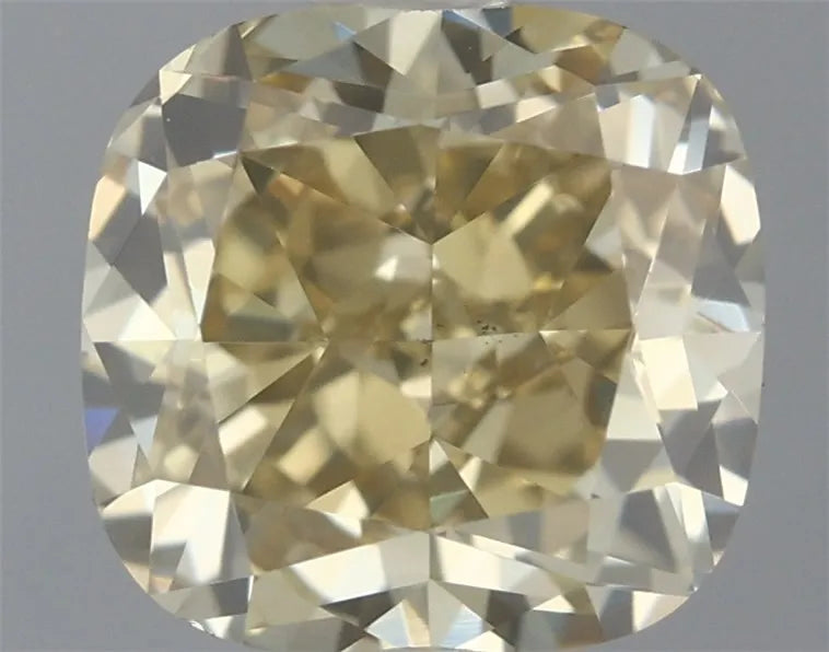1.00ct Cushion modified Natural Diamond (Colour Fancy Deep Brownish Yellow, Clarity VS2, GIA Certified)