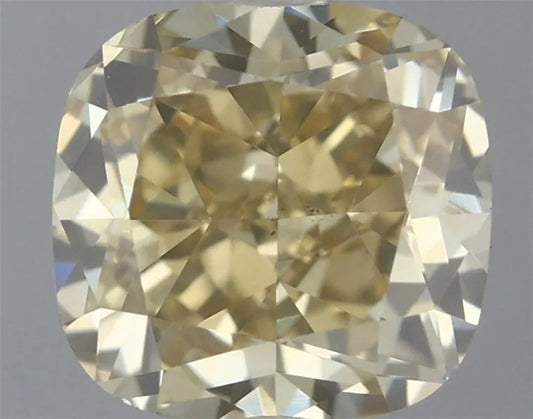 1.00ct Cushion modified Natural Diamond (Colour Fancy Deep Brownish Yellow, Clarity VS2, GIA Certified)