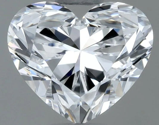 1.00ct Heart Natural Diamond (Colour D, Clarity VS1, Cut VG, GIA Certified)