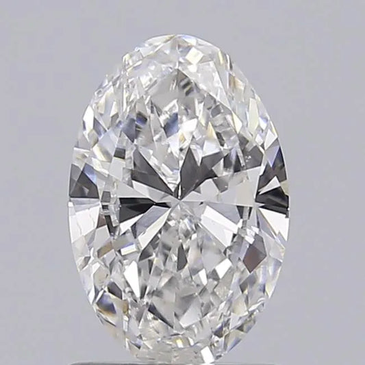 1.00ct Oval Lab Grown Diamond (Colour E, Clarity VS2, IGI Certified)