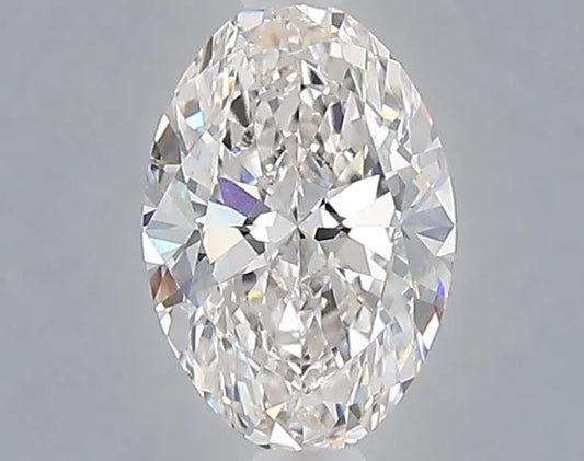 1.00ct Oval Lab Grown Diamond (Colour G, Clarity VVS1, IGI Certified)