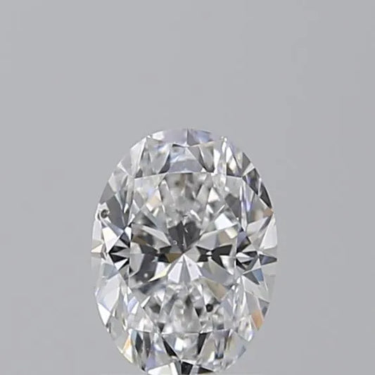 1.00ct Oval Natural Diamond (Colour D, Clarity SI1, GIA Certified)