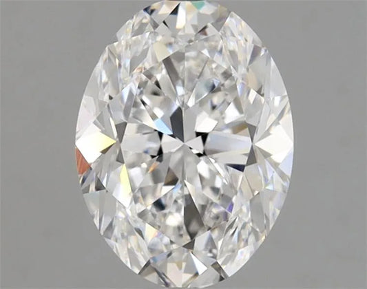 1.00ct Oval Natural Diamond (Colour D, Clarity VVS1, GIA Certified)