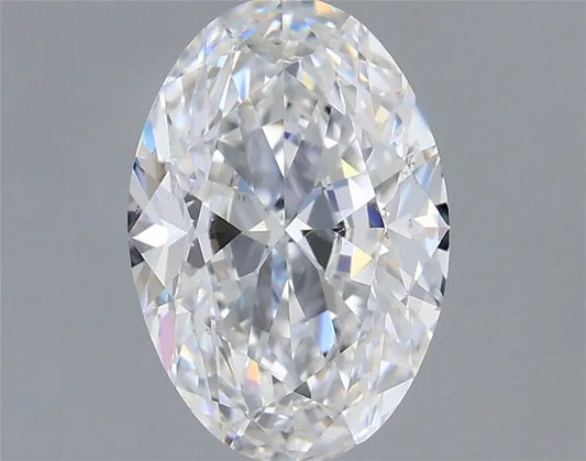 1.00ct Oval Natural Diamond (Colour E, Clarity VS2, GIA Certified)