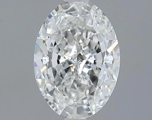 1.00ct Oval Natural Diamond (Colour F, Clarity VS2, Cut VG, GIA Certified)