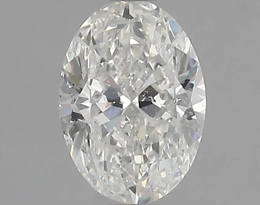 1.00ct Oval Natural Diamond (Colour H, Clarity SI1, HRD Certified)