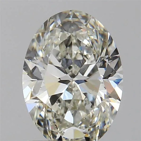 1.00ct Oval Natural Diamond (Colour H, Clarity VS2, Cut VG, IGI Certified)
