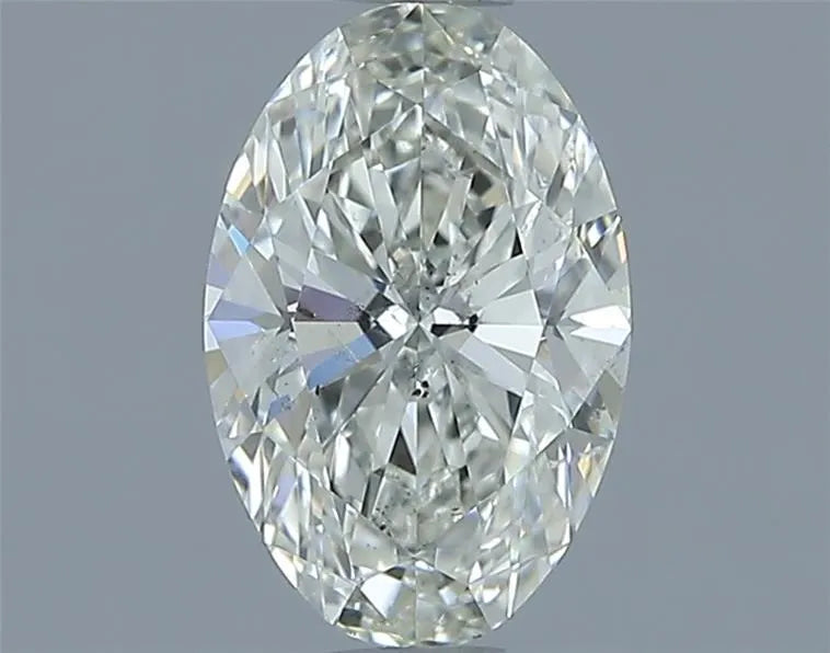 1.00ct Oval Natural Diamond (Colour I, Clarity SI1, Cut EX, IGI Certified)