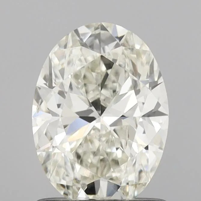 1.00ct Oval Natural Diamond (Colour I, Clarity SI1, Cut VG, IGI Certified)