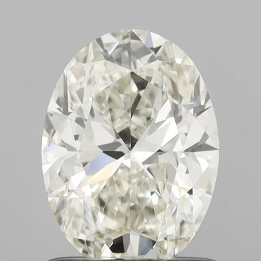 1.00ct Oval Natural Diamond (Colour I, Clarity SI1, Cut VG, IGI Certified)