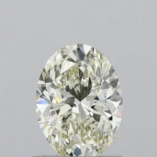 1.00ct Oval Natural Diamond (Colour J, Clarity VVS1, Cut VG, IGI Certified)
