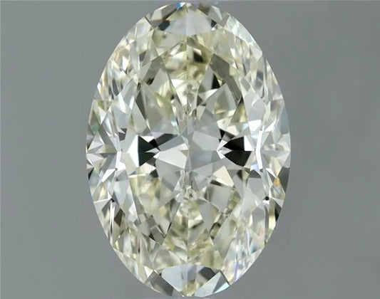 1.00ct Oval Natural Diamond (Colour K, Clarity VVS2, Cut VG, IGI Certified)