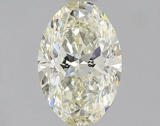 1.00ct Oval Natural Diamond (Colour L, Clarity SI1, GIA Certified)