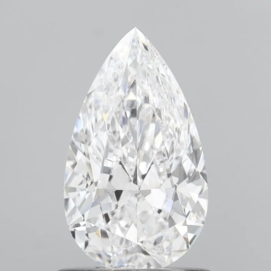 1.00ct Pear Natural Diamond (Colour D, Clarity VVS2, Cut EX, GIA Certified)