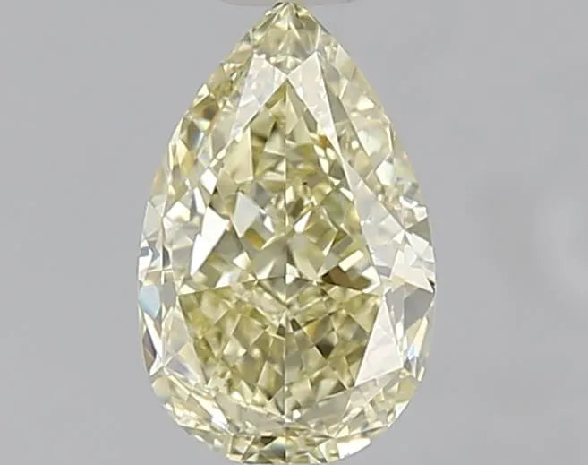 1.00ct Pear Natural Diamond (Colour Fancy Light Yellow, Clarity VS1, GIA Certified)
