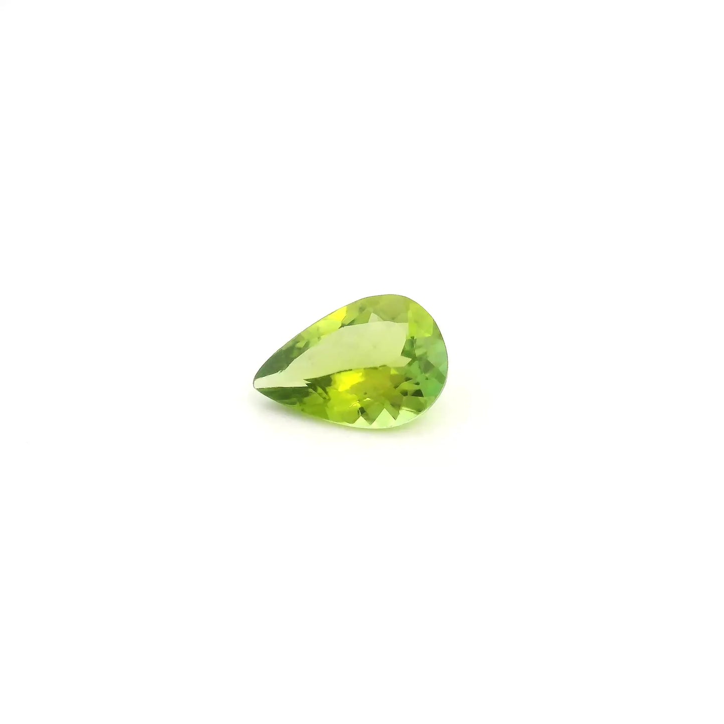 1.00ct Pear Natural Tourmaline (Colour Green, Clarity Eye Clean, Cut Faceted)