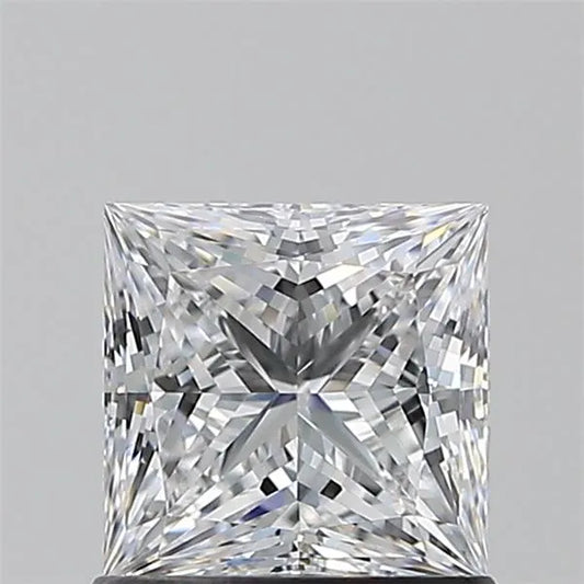 1.00ct Princess Natural Diamond (Colour D, Clarity FL, GIA Certified)