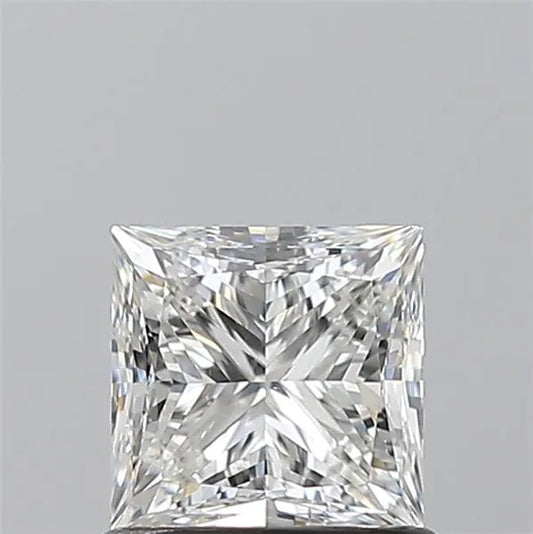 1.00ct Princess Natural Diamond (Colour G, Clarity SI1, GIA Certified)