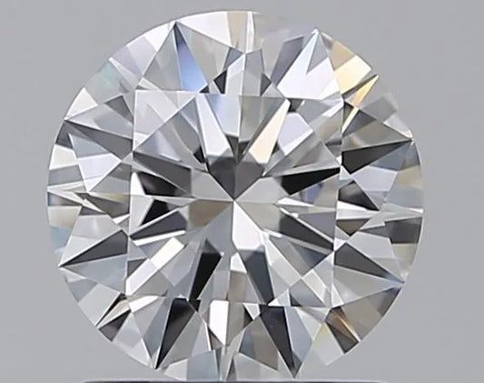 1.00ct Round Natural Diamond (Colour D, Clarity IF, Cut EX, GIA Certified)