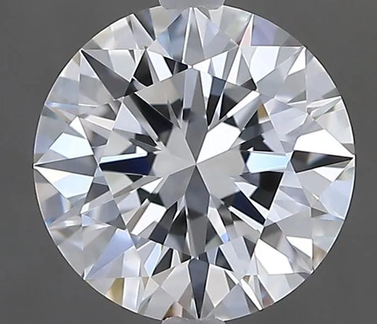 1.00ct Round Natural Diamond (Colour E, Clarity IF, Cut EX, GIA Certified)
