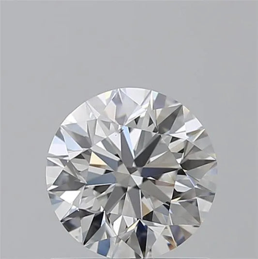 1.00ct Round Natural Diamond (Colour F, Clarity VS2, Cut EX, GIA Certified)