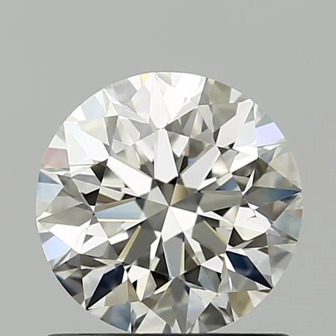 1.00ct Round Natural Diamond (Colour F, Clarity VVS2, Cut EX, GIA Certified)