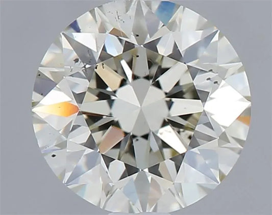 1.00ct Round Natural Diamond (Colour L, Clarity SI1, Cut EX, IGI Certified)