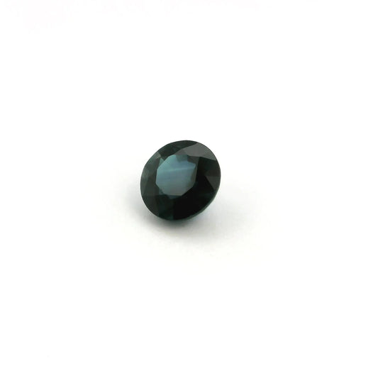 1.00ct Round Natural Sapphire (Colour Blue, Clarity Eye Clean, Cut Faceted)